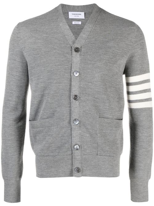 Wool cardigan THOM BROWNE | MKC484AY1014055